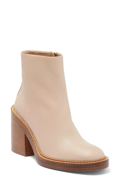 Chloé May Ankle Boot In Soft Tan