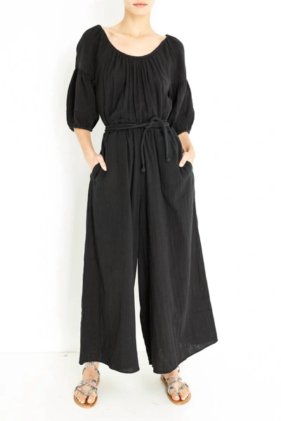 Apiece Apart Camelia Jumpsuit In Black