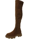 Nine West Sizzle 8 Womens Patent Tall Knee-high Boots In Multi