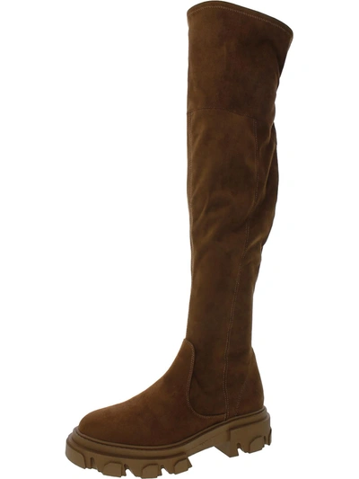 Nine West Sizzle 8 Womens Patent Tall Knee-high Boots In Multi