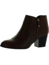 Style & Co Womens Ankle Almond Toe Ankle Boots In Black