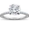 POMPEII3 1 3/4 CT LAB GROWN DIAMOND SOPHIA ENGAGEMENT RING 14K WHITE GOLD