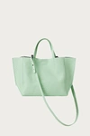 AMPERSAND AS APOSTROPHE HALF TOTE IN MINT PYTHON