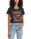PRINCE PETER FEARLESS TOUR DISTRESSED CROP T-SHIRT