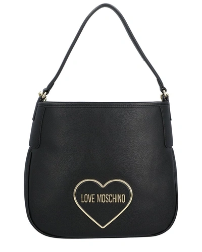 Love Moschino Shoulder Bag In Black