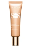 Clarins Sos Color Correcting & Hydrating Makeup Primer - Peach 1 Oz. In Peach