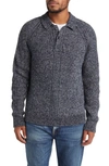 TED BAKER REDDIS MARLED POLO SWEATER
