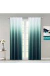 DAINTY HOME SHADES SET OF 2 OMBRÉ PANEL CURTAINS