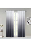 DAINTY HOME SHADES SET OF 2 OMBRÉ BLACKOUT PANEL CURTAINS