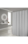 DAINTY HOME HOTEL COLLECTION WAFFLE SHOWER CURTAIN