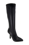 Bcbgeneration Isra Knee High Pointed Toe Boot In Black