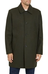 SAM EDELMAN SINGLE BREASTED WOOL BLEND COAT