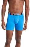 Nike Dri-fit Essential 3-pack Stretch Cotton Boxer Briefs In Black Multi Sticker