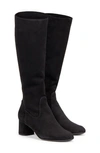 Agl Attilio Giusti Leombruni Women's Lorette 51mm Suede Knee-high Boots In Nero