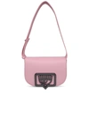 CHIARA FERRAGNI CHIARA FERRAGNI 'MOON' BAG IN PINK IMITATION LEATHER