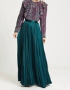 MARIE OLIVER WESLEY MAXI SKIRT IN EMERALD