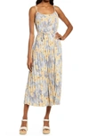 Bishop + Young Mara Dress In Daydream In Multi