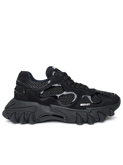 Balmain B-east Chunky Sneakers In Black
