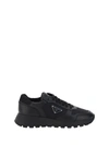Prada Lane Leather Low-top Sneakers In Default Title
