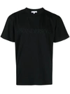 Jw Anderson Logo-embroidered T-shirt In Black