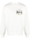 ARIES ARIES LOGO COTTON SWEATSHIRT