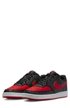 Nike Court Vision Sneakers In Black/ Red/ White