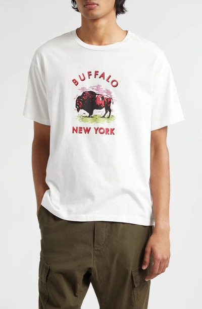 BODE BUFFALO COTTON GRAPHIC T-SHIRT