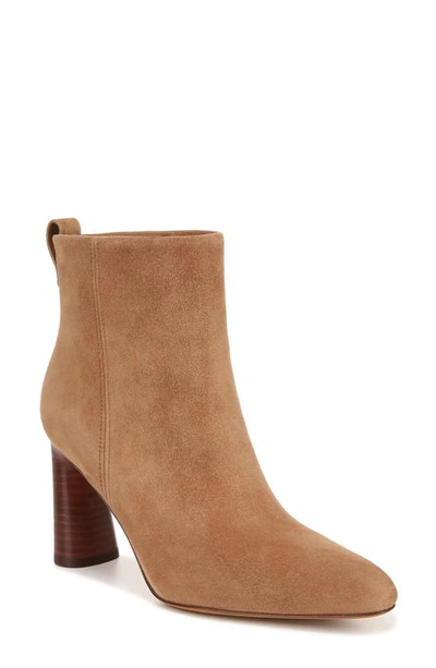 Vince Hillside Suede Ankle Booties In Brown