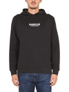 Barbour Hoodie In Black