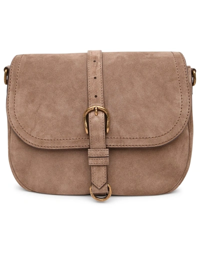 Golden Goose Beige Suede Bag