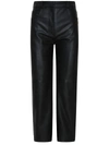 Stella Mccartney Black Polyester Blend Pants In Black