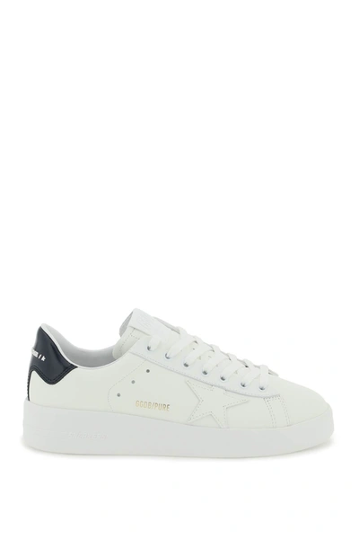 Golden Goose Deluxe Brand Purestar Lace In White Blue (white)