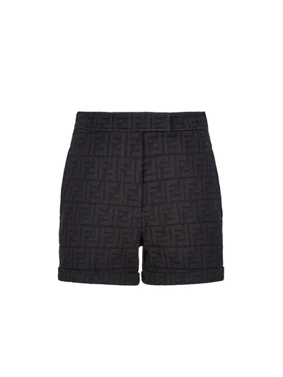 Fendi Shorts In Black