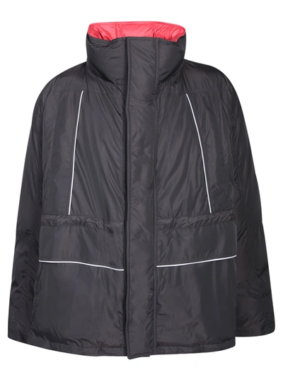 Balenciaga Wrap Parka In Black