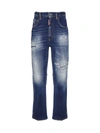 DSQUARED2 DSQUARED2 CROPPED FLARED JEANS