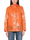 Colmar Waxed Jacket In Orange