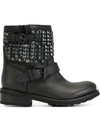 ASH 'Trap' boots,METAL(OTHER)100%