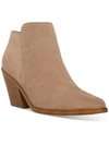 AQUA COLLEGE NELLIE WOMENS SUEDE ANKLE BOOTIES