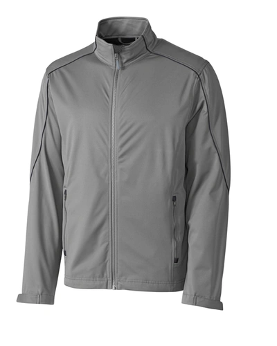 Cutter & Buck Weathertec Opening Day Softshell In Grey