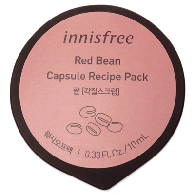 Innisfree Capsule Recipe Pack Mask - Red Bean By  For Unisex - 0.33 oz Mask