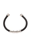 Eye Candy La Mateo Cuff Bracelet In Black