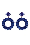 EYE CANDY LA RILEY EARRINGS - BLUE