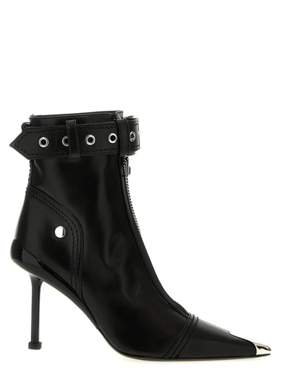 ALEXANDER MCQUEEN ALEXANDER MCQUEEN 'SLASH BIKER' ANKLE BOOTS