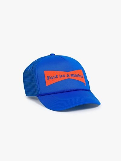 Mother The 10-4 Trucker Hat In Blue