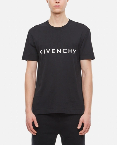 Givenchy Women's Slim Fit Reverse T-shirt In Black