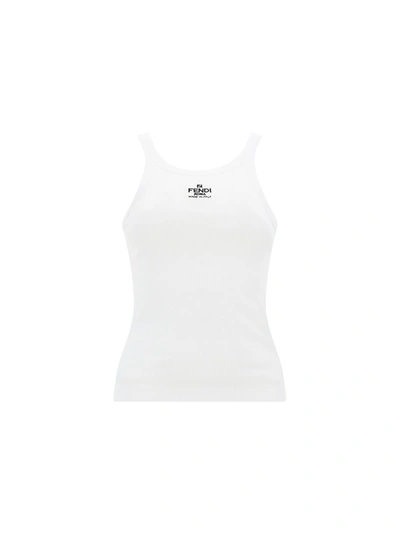 Fendi Top In White