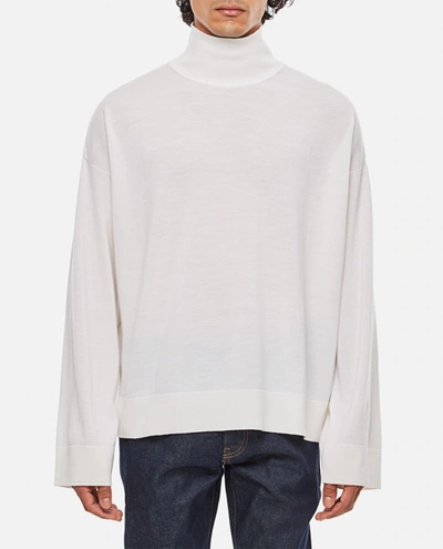 Bottega Veneta Wool Turtleneck Sweater In Multicolour