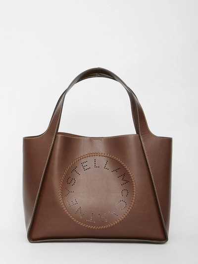Stella Mccartney Alter Mat Tote Bag In Brown