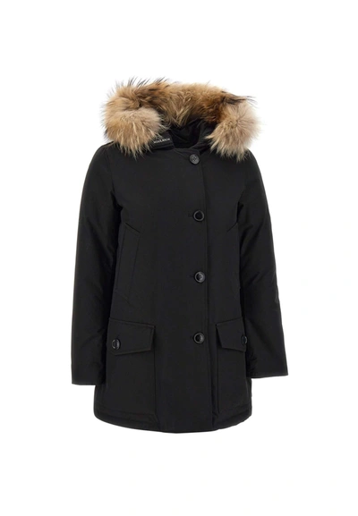 Woolrich Authentic Arctic Parka In Black