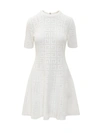 Givenchy Women's Dress In 4g Jacquard In White